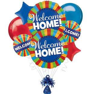 Welcome Home Blitz Foil Balloon Bouquet